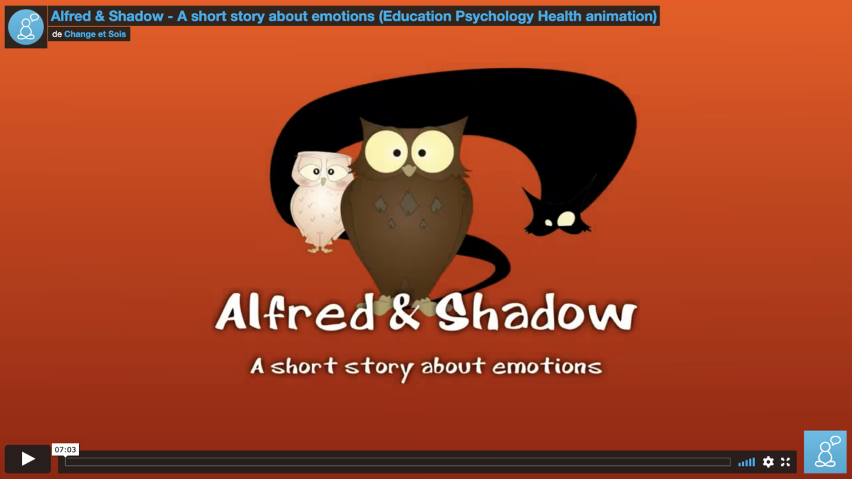 Alfred & Shadow - A short story about emotions (Education Psychology Health animation)