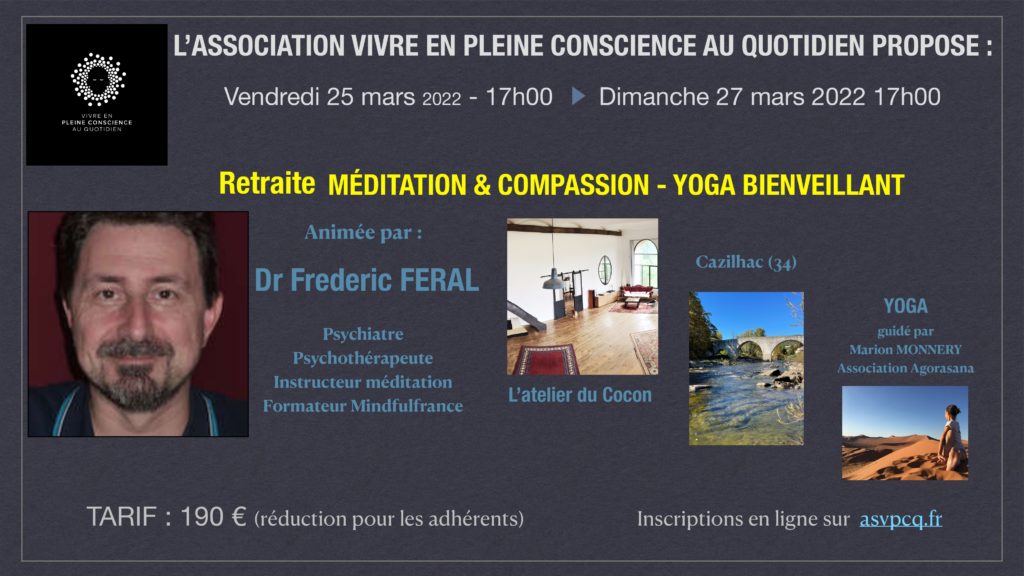 Retraite Méditation & Compassion – Yoga bienveillant