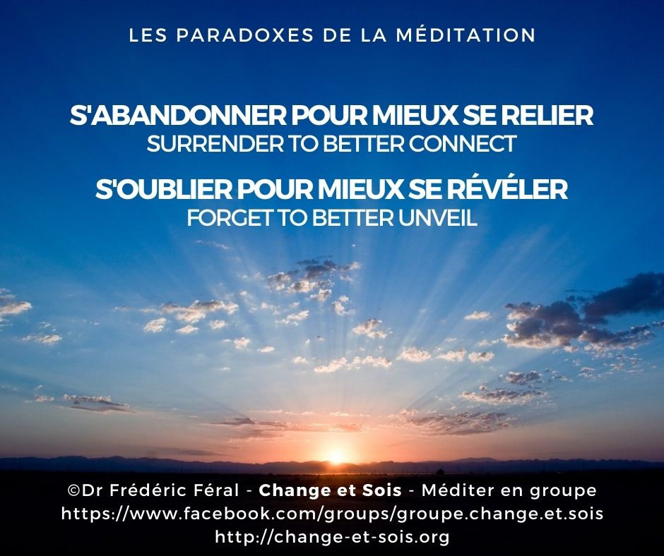 Les paradoxes de la méditation